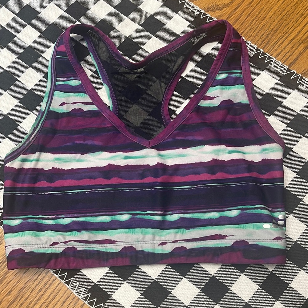 BCG Tru wick size medium spot bra does not have padding. Used but good condition